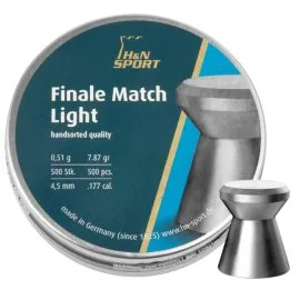 Śrut H&N 4,50mm Finale Match Light 500szt 