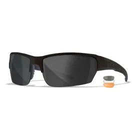 Okulary balistyczne Wiley X Grey/Clear/Light Rust - Matte Black Frame