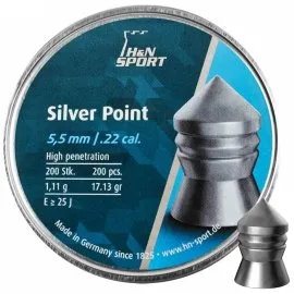 Śrut H&N 5,50mm diabolo Silver Point 200szt