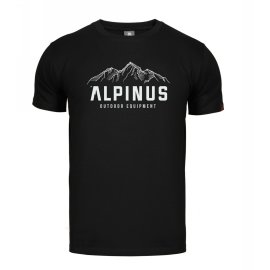 Koszulka męska Alpinus Mountains - Czarna