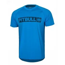 Koszulka Pit Bull Middle Weight 190 Polyester-Elasthan Sport Basic Hilltop '23 - Jasnoniebieska