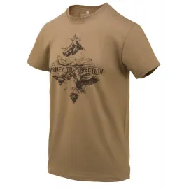 T-Shirt Helikon-Tex (Mountain Stream) - U.S. Brown