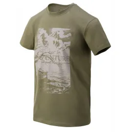 T-Shirt Helikon-Tex (Adventure Is Out There) - Olive Green