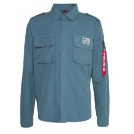Koszula Alpha Industries Urban Military Shirt 138420 678 - Vintage Marine