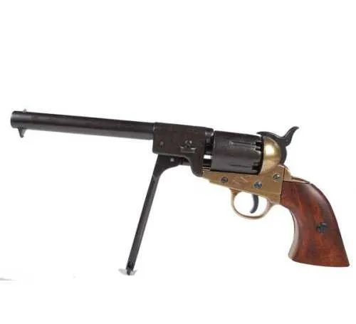 Replika Rewolweru Colt Navy z 1851r, złoto-czarne wykończenie DENIX 1083-L 5907461665340