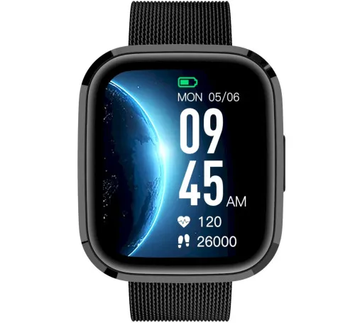 Smartwatch Garett GRC Style czarny z bransoletką 5904238484845 GRC_STYLE_BLK_STEEL 5904238484845