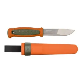 Nóż z pętlą na pasek Morakniv Kansbol Hunting (S) - Olive Green / Pomarańczowy