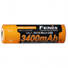 Akumulator Fenix USB ARB-L18U (18650 3400mAh 3,6V)