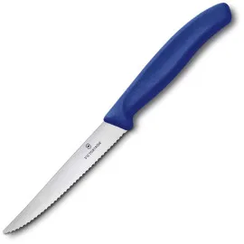 Victorinox - Swiss Classic Nóż ostrze ząbkowane 11 cm niebieski, do steków
