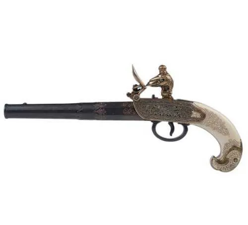 Replika rosyjskiego Pistoletu skałkowego z XVIII w DENIX 1238 5907461631697