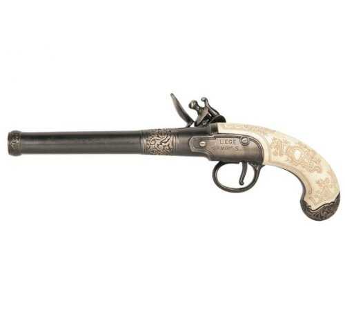 Replika belgijskiego pistoletu skałkowego z XVIII w. 1243-L 5908262122513