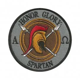 Plakietka Haasta Haft Honor Glory Spartan