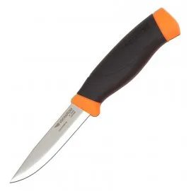 Nóż Morakniv Companion HeavyDuty F (C) - Carbon Steel - Pomarańczowy