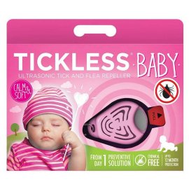 Urządzenie chroniące przed kleszczami TickLess dla dzieci - różowy