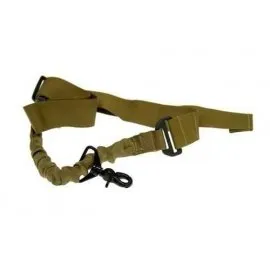 Pas nośny jednopunktowy GFC Tactical Bungee - Coyote Brown