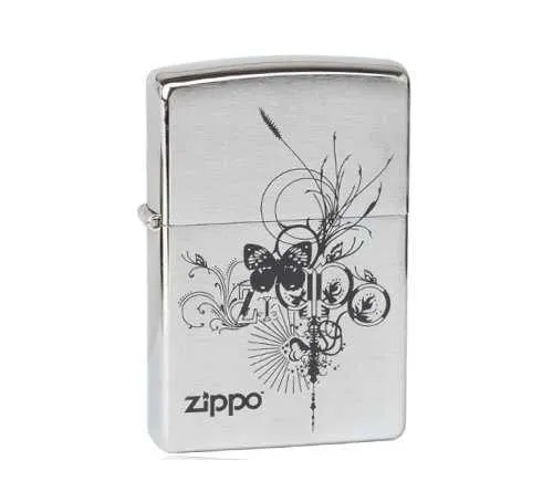 Zapalniczka ZIPPO Butterfly, Brushed Chrome Z24800 5908262138460