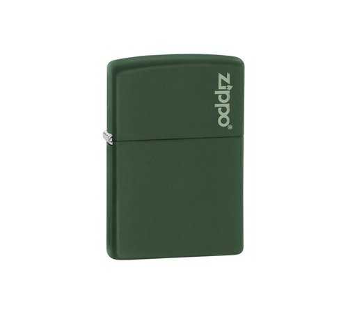 Zapalniczka ZIPPO Green Matte z małym logo Zippo Z221ZL 5908262111173